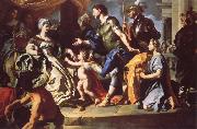 Dido Receiving Aeneas and Cupid Disguised as Ascanius Francesco Solimena